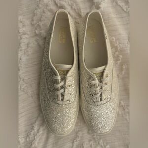 Women's Keds- The Platform Glitter Celebration Lace Up size 10